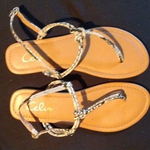 Celia. size 7.5  thong sandals Ladies
Sale!